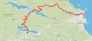 The epic course of the Noquemanon Ski Marathon. It is almost a shame to race past all the beautiful lookouts
