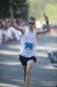 Brian took home the Kalamazoo Marathon title in 2011, running 2:34:39